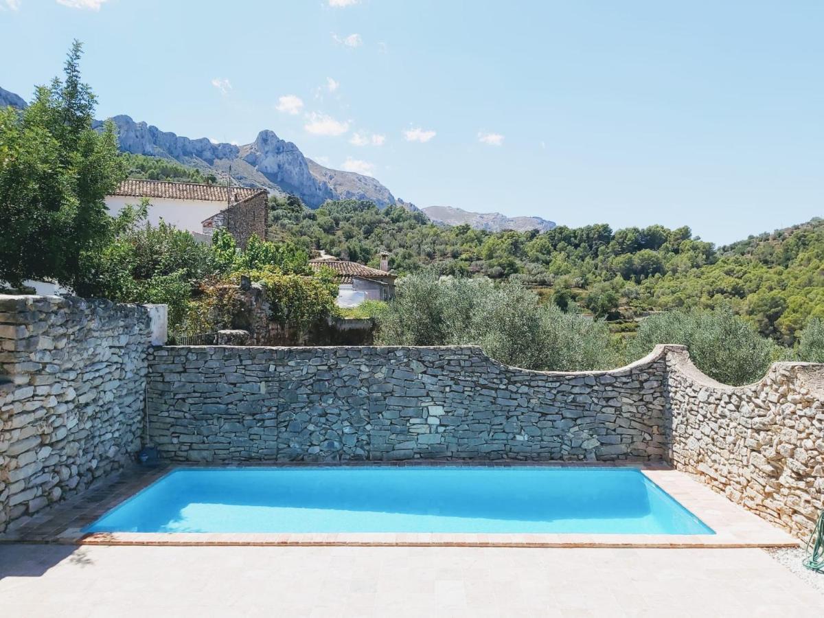 Casa Nicole Naturaleza, Montanas Y Piscina Privada En Alicante Carroja Exterior foto